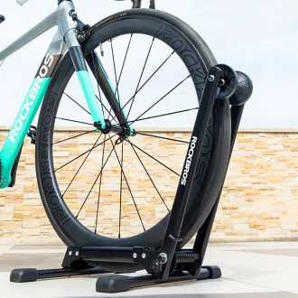 [RETURNED ITEM] Rockbros 27210001001 foldable bicycle stand - black