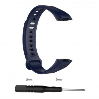 Tactical 571 Silikonový Řemínek pro Honor Band 3 Dark Blue