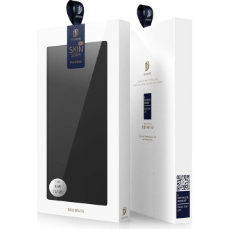 Dux Ducis Skin Pro pouzdro z eko kůže pro Xiaomi Poco M6 Pro/Redmi 12/Redmi 12R - černé