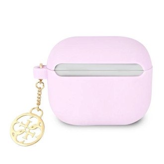 Guess GUA3LSC4EU AirPods 3 cover purple/purple Charm 4G Collection