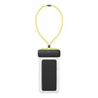 Baseus universal waterproof cover phone case (max 7.2´´) for the pool by the water IPX8 yellow (ACFSD-DGY)