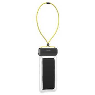 Baseus universal waterproof cover phone case (max 7.2´´) for the pool by the water IPX8 yellow (ACFSD-DGY)