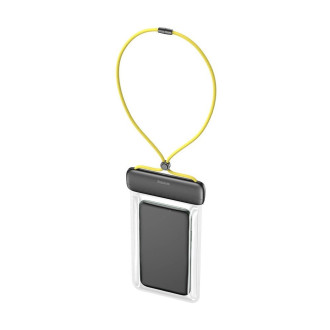 Baseus universal waterproof cover phone case (max 7.2´´) for the pool by the water IPX8 yellow (ACFSD-DGY)