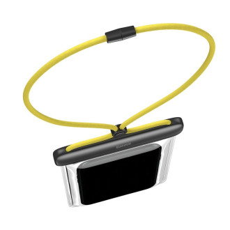 Baseus universal waterproof cover phone case (max 7.2´´) for the pool by the water IPX8 yellow (ACFSD-DGY)