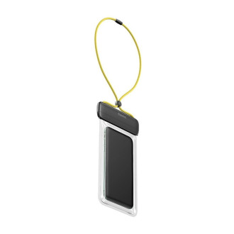 Baseus universal waterproof cover phone case (max 7.2´´) for the pool by the water IPX8 yellow (ACFSD-DGY)