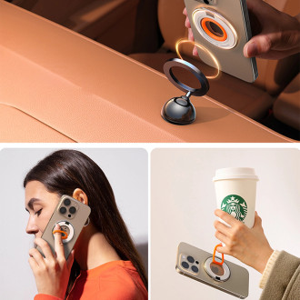 Magnetický držák telefonu Joyroom JR-ZS383 MagSafe - oranžový