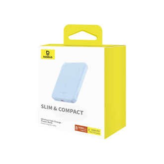 Baseus mini power bank 5000mAh 20W + USB-C cable (20V/3A) - blue
