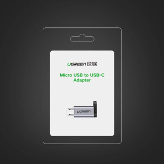 Ugreen adapter USB Type C to micro USB adapter gray (50590)
