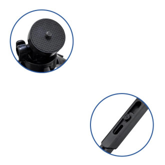 Mini Tripod with phone holder mount selfie stick camera GoPro holder black