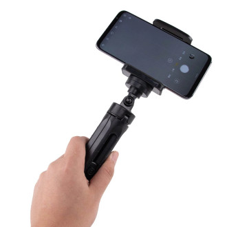 Mini Tripod with phone holder mount selfie stick camera GoPro holder black
