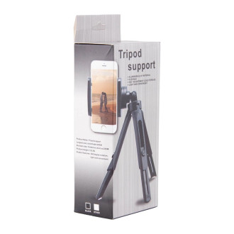 Mini Tripod with phone holder mount selfie stick camera GoPro holder black