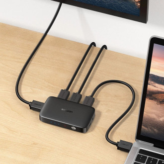 Ugreen switch splitter splitter switch HDMI - 3x HDMI 4K 30Hz black (CM332 80125)