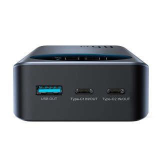 Joyroom 30000mAh 65W power bank with digital display (JR-PBF05) - black