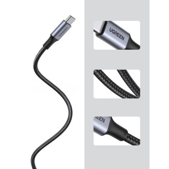 Ugreen US316 USB-C / USB-C cable 480Mb/s 5A 0.5m - gray