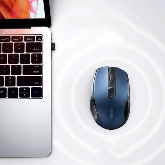 Ugreen MU006 wireless optical mouse USB 2.4GHz / Bluetooth 5.0 4000 DPI - blue