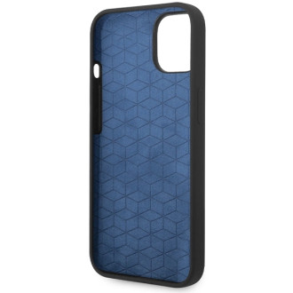 BMW M Silicone Tricolor Lines case for iPhone 15 / 14 / 13 - black