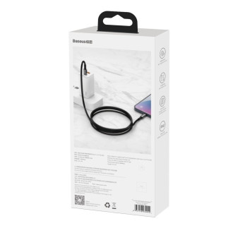 Baseus USB Type C cable - Lightning Fast Charging Power Delivery 20 W 2 m black (CATLWJ-A01)