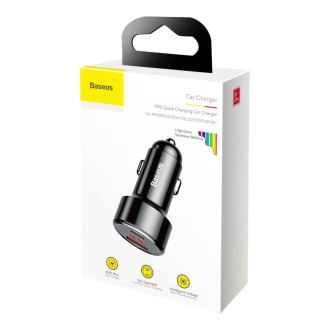 Baseus Magic Series PPS - nabíječka do auta Quick Charge 4.0+ / QC3.0 45W 6A černá (CCMLC20C-01)