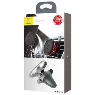 Magnetic car holder for the Baseus ventilation grille (Overseas Edition) - silver