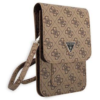 Guess Handbag GUWBP4TMBR brown / brown 4G Triangle