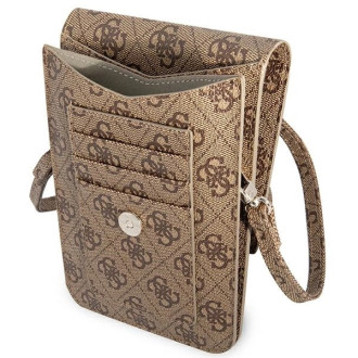 Guess Handbag GUWBP4TMBR brown / brown 4G Triangle