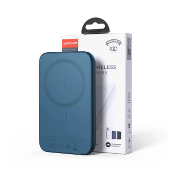 Powerbank Joyroom JR-W020 20W 10000mAh MagSafe + USB-A - USB-C cable 0.30m - blue