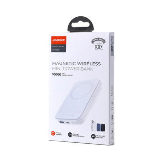 Powerbank Joyroom JR-W020 20W 10000mAh MagSafe + USB-A - USB-C cable 0.30m - blue