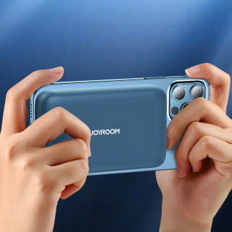 Powerbank Joyroom JR-W020 20W 10000mAh MagSafe + USB-A - USB-C cable 0.30m - blue