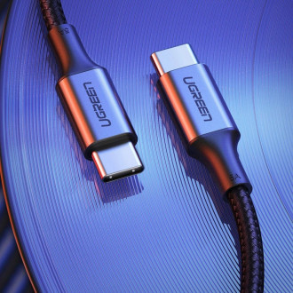 Ugreen US316 70427 USB-C - USB-C PD QC FCP cable 100W 5A 480Mb/s 1m - gray