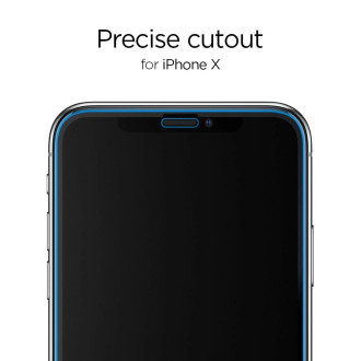 Spigen Glass FC Tempered Glass for iPhone 11 Pro - Black 2 pcs.
