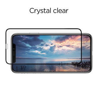 Spigen Glass FC Tempered Glass for iPhone 11 Pro - Black 2 pcs.