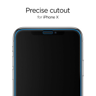 Spigen Glass FC Tempered Glass for iPhone 11 Pro - Black 2 pcs.