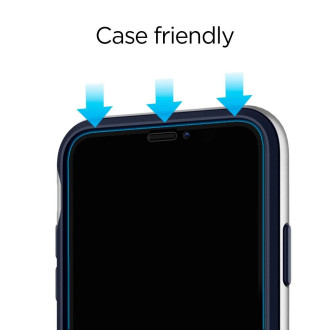 Spigen Glass FC Tempered Glass for iPhone 11 Pro - Black 2 pcs.