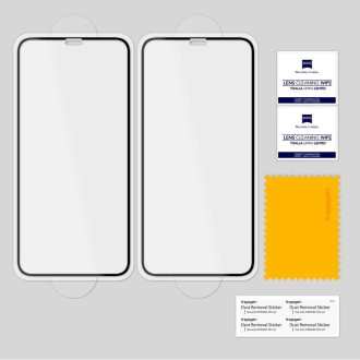 Spigen Glass FC Tempered Glass for iPhone 11 Pro - Black 2 pcs.
