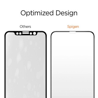 Spigen Glass FC Tempered Glass for iPhone 11 Pro - Black 2 pcs.