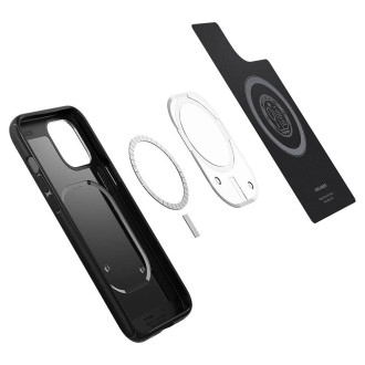 Spigen Mag Armor Case for iPhone 12 / iPhone 12 Pro - Matte Black