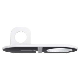Spigen Magfit Duo Inductive Charger for Apple MagSafe / Apple Watch - White