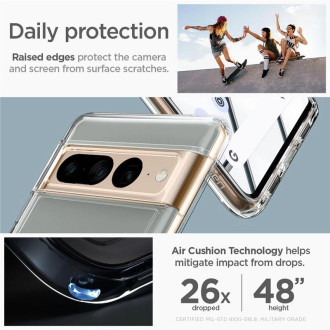 Spigen Ultra Hybrid Case for Google Pixel 7 Pro - Clear