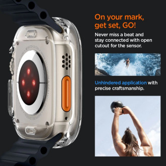 Spigen Ultra Hybrid Case for Apple Watch Ultra (49mm) - Clear