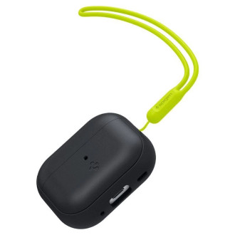 Spigen Silicone Fit Strap Case for Apple AirPods Pro 1 / 2 - Black/Green