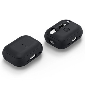 Spigen Silicone Fit Strap Case for Apple AirPods Pro 1 / 2 - Black/Green