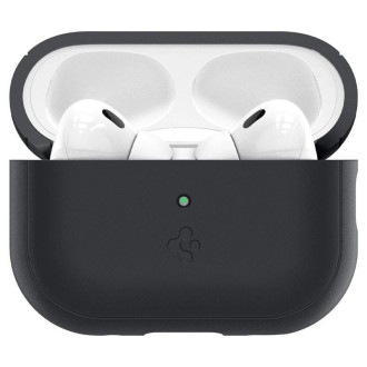 Spigen Silicone Fit Strap Case for Apple AirPods Pro 1 / 2 - Black/Green
