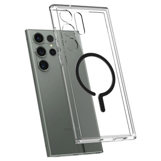 Spigen Ultra Hybrid OneTap Ring Case with MagSafe for Samsung Galaxy S23 Ultra - Black