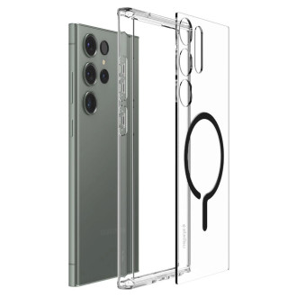 Spigen Ultra Hybrid OneTap Ring Case with MagSafe for Samsung Galaxy S23 Ultra - Black