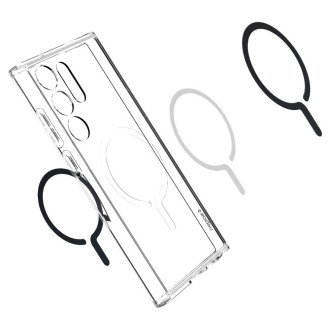 Spigen Ultra Hybrid OneTap Ring Case with MagSafe for Samsung Galaxy S23 Ultra - Black