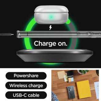 Spigen Ultra Hybrid OneTap Ring Case with MagSafe for Samsung Galaxy S23 Ultra - Black
