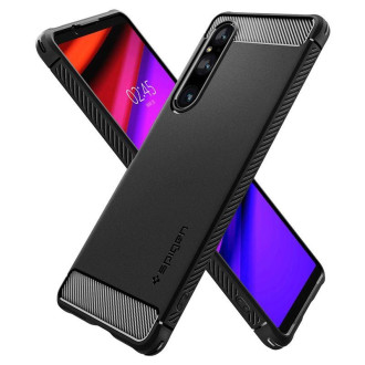 Spigen Rugged Armor Case for Sony Xperia 1 V - Matte Black