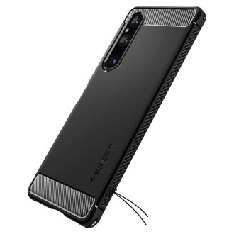 Spigen Rugged Armor Case for Sony Xperia 1 V - Matte Black