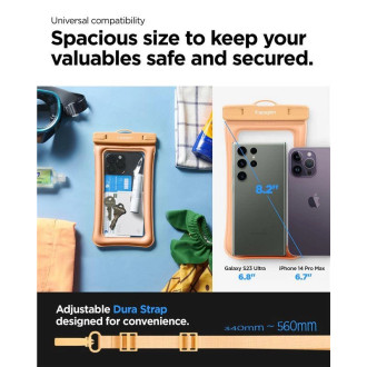 Spigen Aqua Shield A610 Case Waterproof Floating on Water - Orange