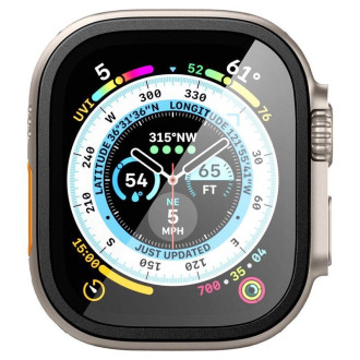 Spigen Glas.tR Slim Pro Tempered Glass for Apple Watch Ultra (49mm) - Black